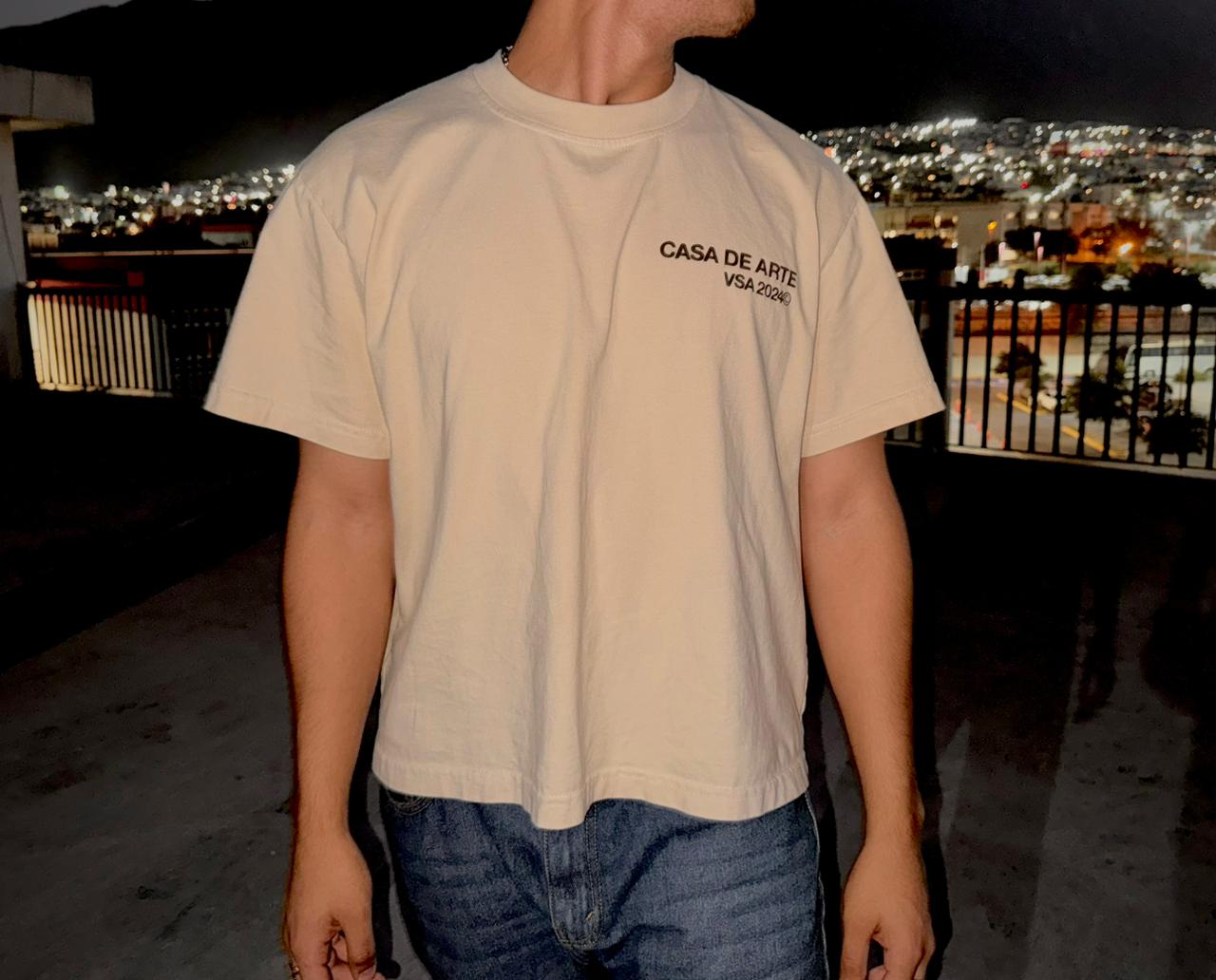 1.1(2) SAND MARMORIS BOXY T-SHIRT